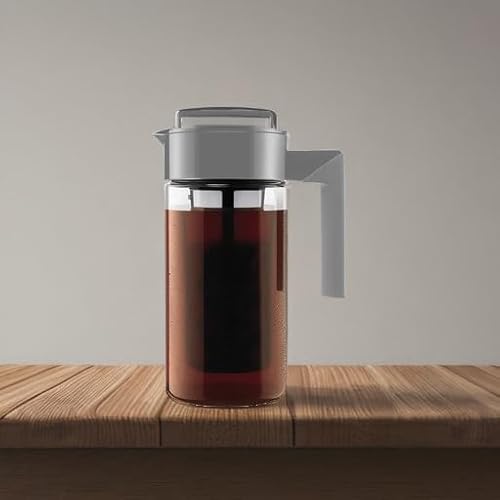 image for Takeya Tritan Cold Brew Coffee Maker - Airtight Pitcher with Leak-Free
