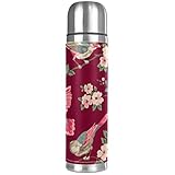 vintage thermos flask ebay Attraente, sottile e leggero, contiene 500 ml di bevande e si adatta alla maggior parte dei portabicchieri per auto. Ideale per bevande calde o fredde.