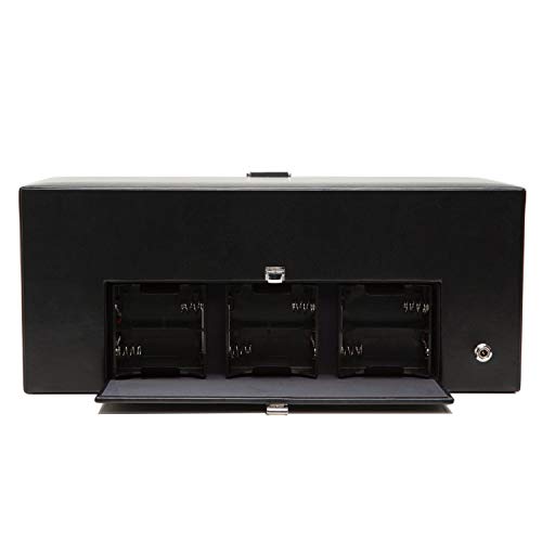 Wolf 270202 Heritage Triple Watch Winder With Cover, Black #TOP6