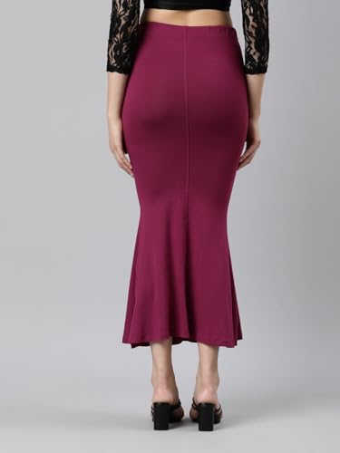 Image of TWIN BIRDS Saree Shapewear for Women | Super Soft Viscose Elastane Saree Petticoat Skirt | Stretchable & Comfortable SareeShaper