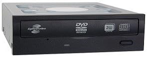 Lite-On LH-20A1L 20x DVD±RW DL SATA Drive w/LightScribe (Black)