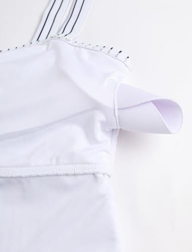 Image of ZAFUL Tankini Swimsuits for Women Tummy Control High Waisted Twist Front Ruched Two Piece Bathing Suit