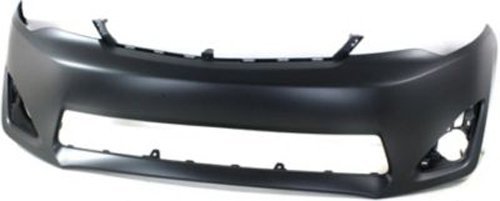 CPP Primed Front Bumper Cover Replacement for 2012-2014 Toyota Camry - Thumbnail 3