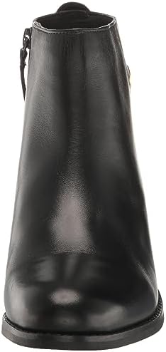Cole Haan Women's HOLIS Buckle Bootie Ankle Boot, Black Leather, 7 | Image 1