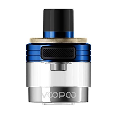 PNP X Pod Replacement for Voopoo Drag X/S Pro Tank VM Coils VM1 VM2 2ml PNP Pod Tank - No Nicotine - Nicotine Free (Blue)