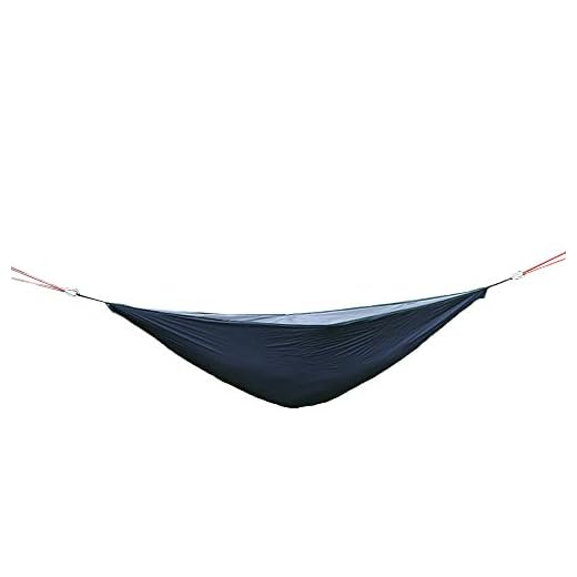 SHINYEVER Unique Underquilt Hammock - Outdoor Sleeping Bag for Camping, Backpacking, Backyard (Navy)