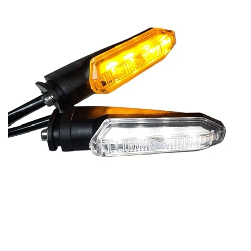 Clignotant de moto 12V ambre et feu de jour bicolore pour CB150R CRF250L ADV150