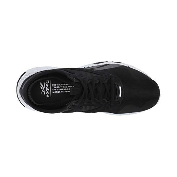 Reebok Men's HIIT TR, Black/White, 10 M US