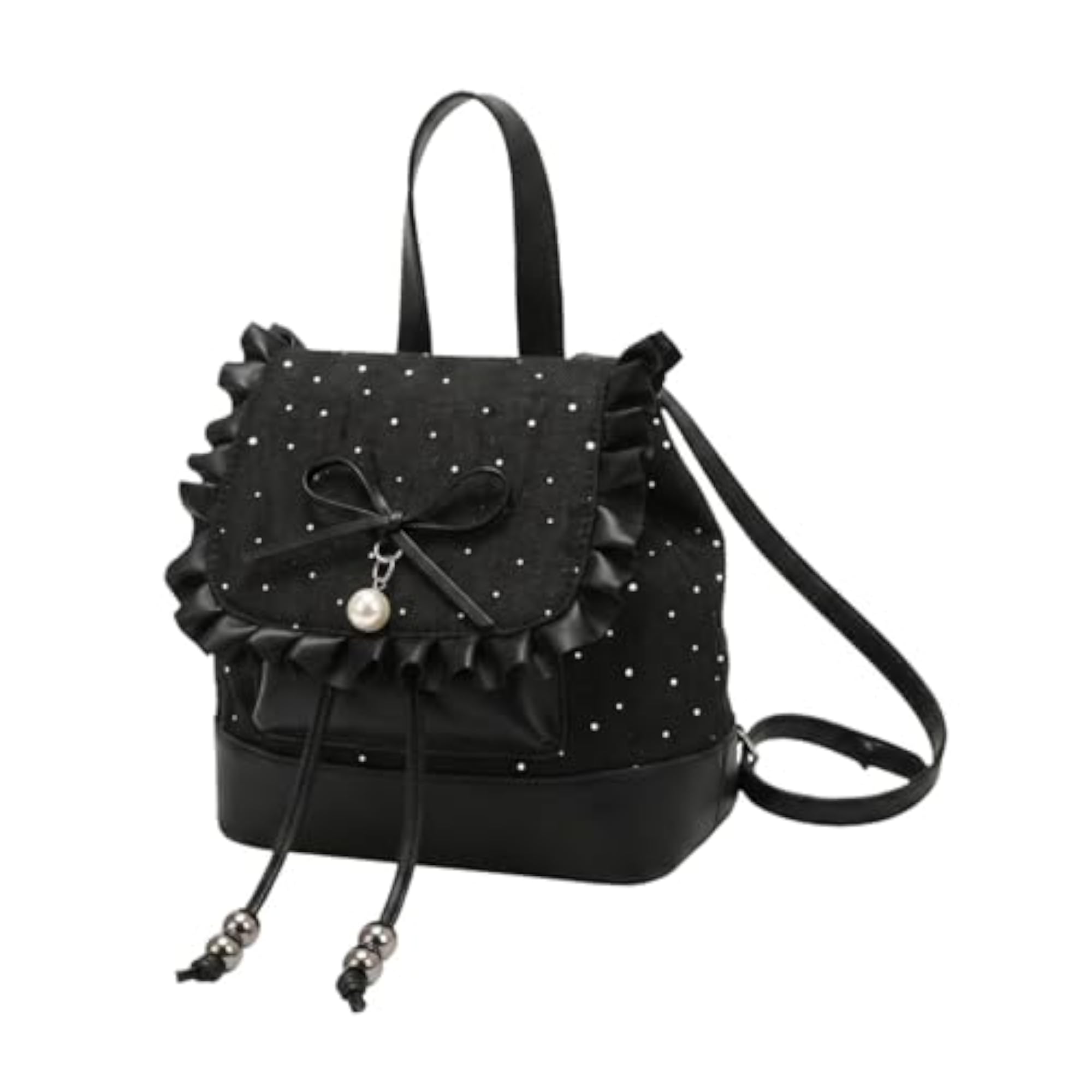 Large Capacity Mini Backpack, Black