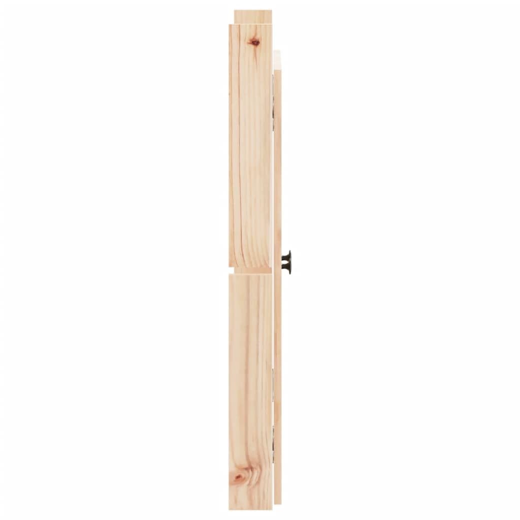 Puertas de cocina para exteriores, 2 unidades, 50 x 9 x 82 cm, madera maciza de pino