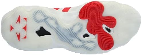 adidas Tênis adulto unissex Trae Young 3, Branco/Preto/Preto, 10