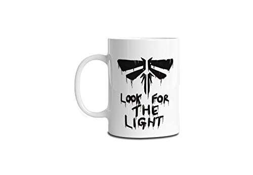 Caneca The Last of Us Part II Look for the Light Branca
