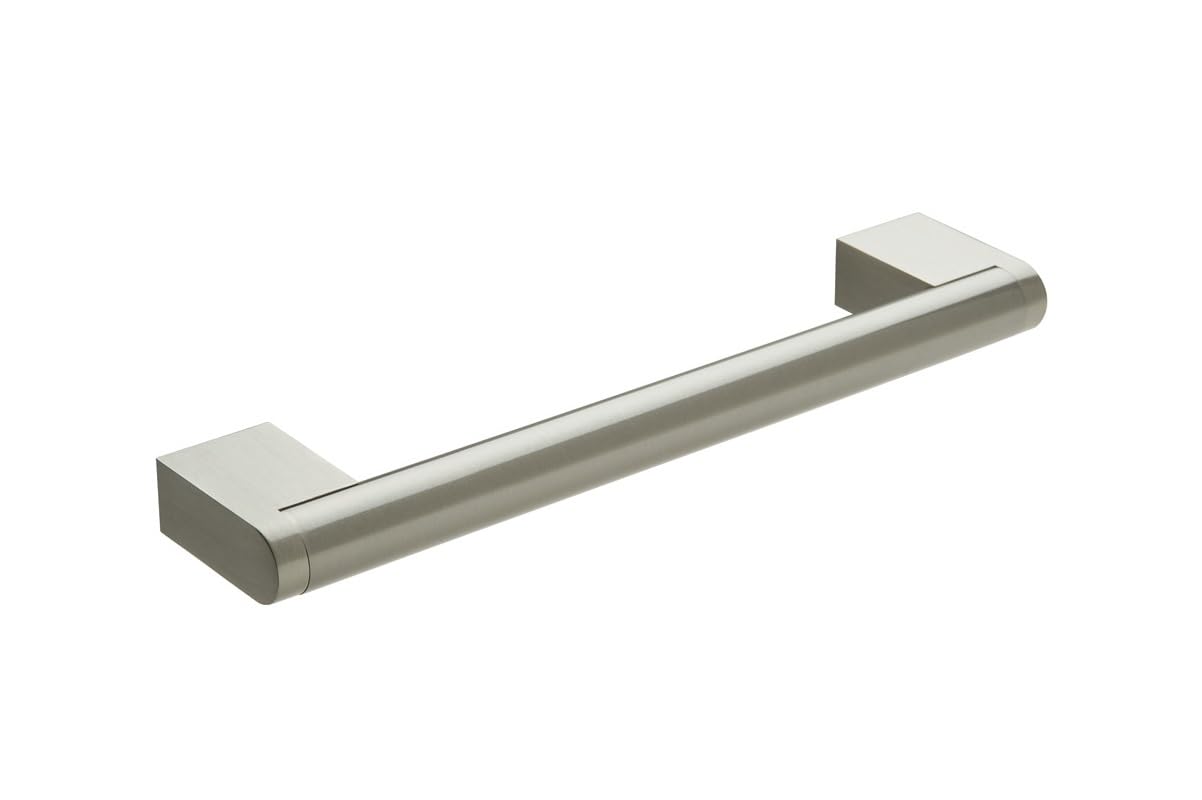 Solmer Ltd Stainless Steel Effect Beulah Boss Bar Kitchen Bedroom Drawer Door Handles (209Mm Hole Centres)