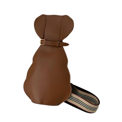 Sac porté travers brun en PU la solution idéale pour garder les mains libres - 7