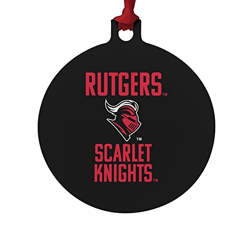 GRAPHICS & MORE Rutgers University Scarlet Knights Aluminum Holiday Christmas Tree Ornament - 3.0