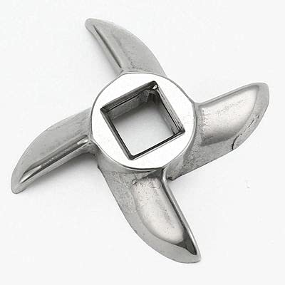 Hanchen Stainless Steel Cross Blade Dedicated Accessory for Meat Grinder Model 8s/12, 1 pcs (12)