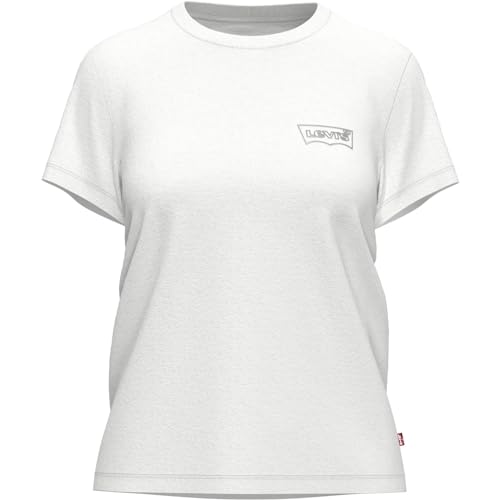 Levi's The Perfect Tee, T-Shirt Donna, Batwing Outline Bright, XXS