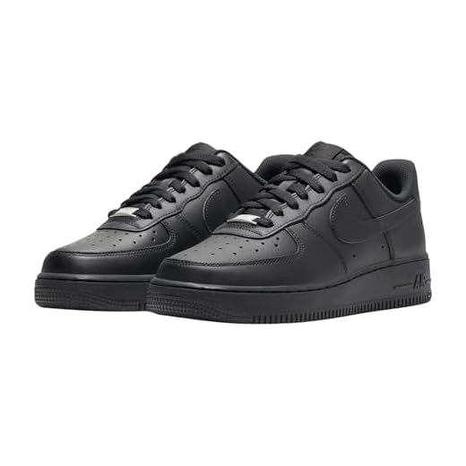 NIKE Femme AIR Force 1 '07 Sneaker, Noir, 38.5 EU