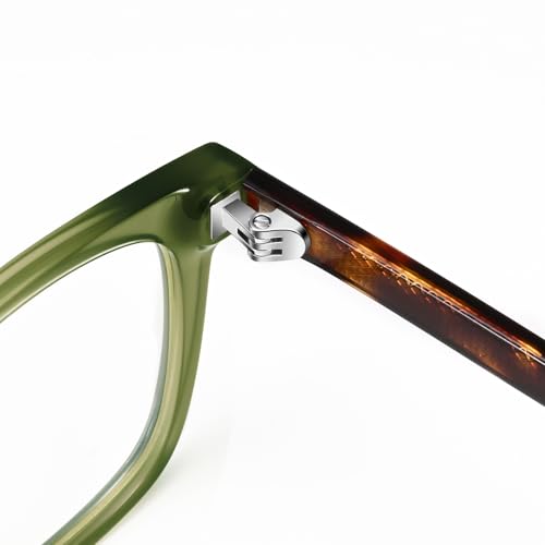 Image of Dollger Blue Light Blocking Glasses For Woman Men Square Rectangle Computer BlueLight Glasses Non-Prescription Glasses