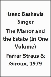 The Manor and the Estate (In One Volume) B000TDE0VS Book Cover