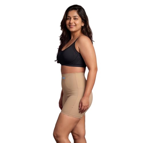 Image of dermawear Women Cotton Blended Mini Shaper Aktiv Abdomen and HIPS Shapewear