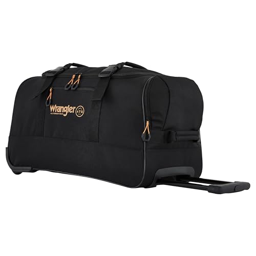 Image of ATG Compass Rolling Travel Duffel Bag, Rich Black, 25-Inch