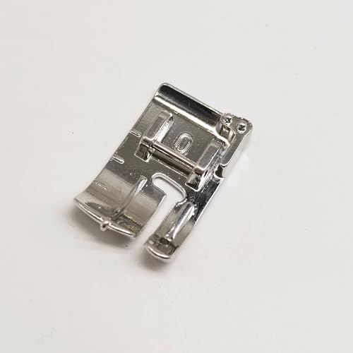 Prensatela ¼ pulg sin guía para máquinas Janome 9mm miniatura 2