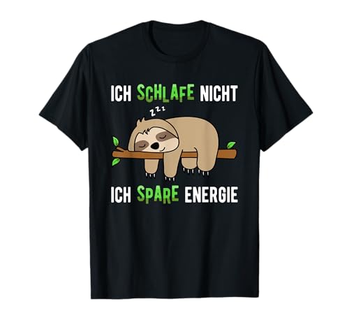 Ich Schlafe nicht Ich Spare Energie. Jungen, Unisex, Kurzarm,...