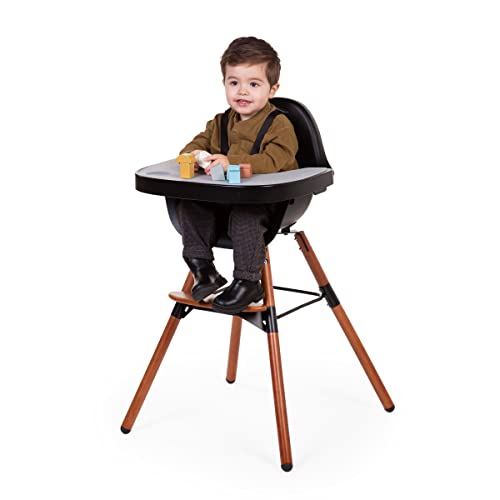 Childhome, Silla Alta Bebé Niño, Escalable, A Partir De 6 Meses, Ajustable En Altura, Arnés De 5 Puntos, Muchos Accesorios, Compatible Con Silla De Nacimiento Evolu, Madera De Haya, Evolu 2, Negro Childhome, Silla Alta Bebé Niño, Escalable, A Partir De 6 Meses, Ajustable En Altura, Arnés De 5 Puntos, Muchos Accesorios, Compatible Con Silla De Nacimiento Evolu, Madera De Haya, Evolu 2, Negro