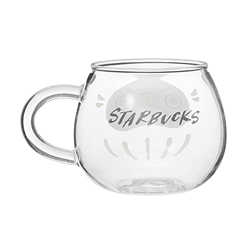 Amazon | Starbucks スターバックス 2021 グラスマグ だるま 296ml