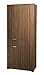 MeMi Me400NOC Armadio, Legno, Noce, 36.5x75x174 cm