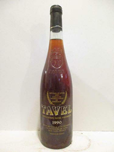 tavel cave de tavel (b2) rosé 1990 - rhône