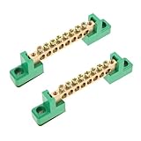 Bornier de câblage - il est largement utilisé pour les connexions de mise à la terre des armoires et équipements de distribution, pour la distribution d'énergie, la transmission, les barres omnibus en cuivre, etc., les borniers électriques