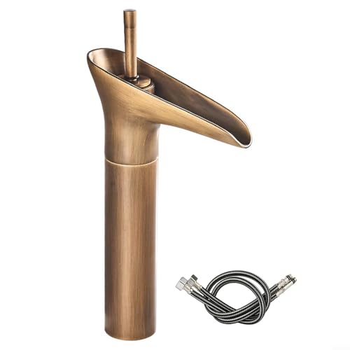 【E 】: adatto per bagni, servizi igienici e altri luoghi, questo rubinetto è e può essere installato in varie impostazioni. È realizzato in rame ad alta purezza, eccellente ruggine e resistenza. Il design classico a forma di bicchiere da vino aggiunge raffinatezza a qualsiasi bagno.