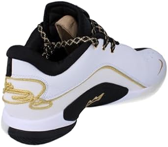 NIKE Lebron Xxii SneakerMan, branco preto metálico ouro 100, 10