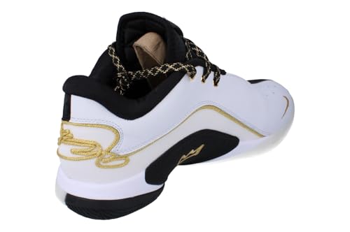 Lebron XXII “Mogul” Basketball Shoes (HV8454-100, White/Metallic Gold/Black) Size 93
