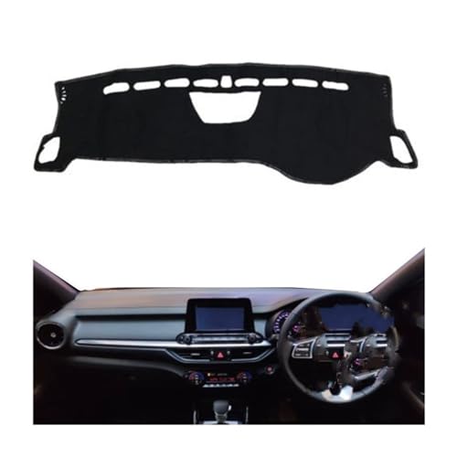 Tapis de tableau de bord anti fissures pour KIA Cerato 2021 conduite droite