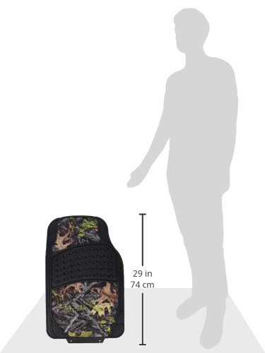 BDK Camouflage 4 Piece All Weather Waterproof Rubber Car Floor Mats - Fit Most Car Truck SUV, Trimmable, Heavy Duty - MT-684-CM
