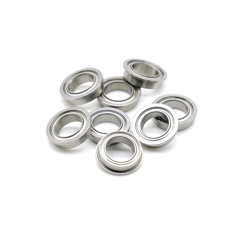 Roulement à billes à bride F696ZZ 6mm en acier blindé pour micromoteur, x10
