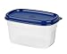Produktbild Emsa 517091 Superline Frischhaltedose eckig, Fassungsvermögen: 0,5 Liter, Weiß/Blau