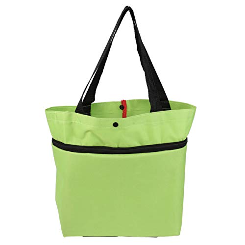 Nbrand Boodschappentas, opvouwbaar, met wieltjes, opvouwbaar, draagbaar, boodschappentrolley, herbruikbaar, voor markten… - Image 4