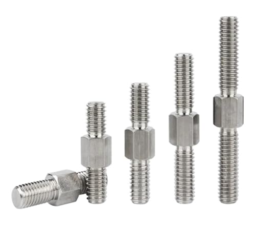 LZZYFPX Edelstahl Sechskantkopf Maschinenschraube, 1 Stück