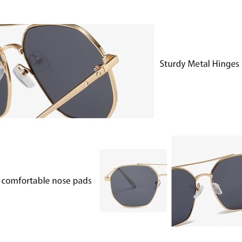 Fashion Metal Frame Nearsighted Sunglasses Glasses Lightweight Driving Myopia Glasses Men and women Distance Glasses4