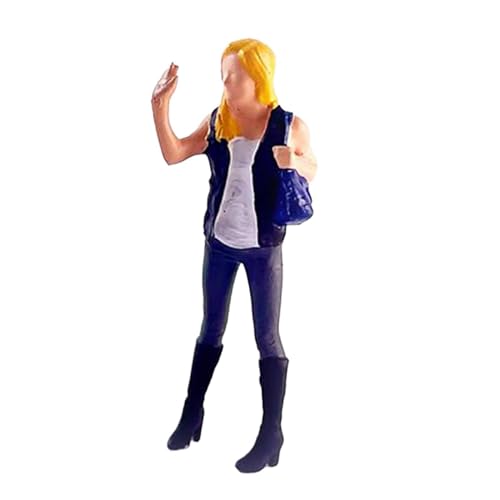 Figurine miniature peinte 1/64e pour diorama et plateau de jeu
