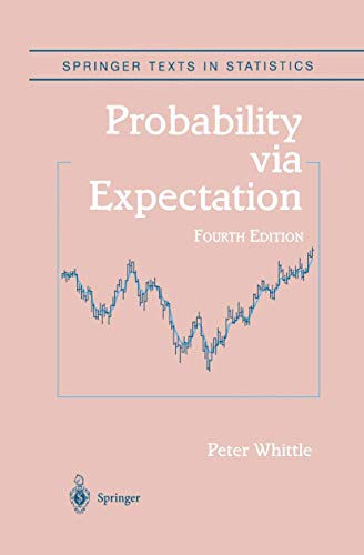Probability via Expectation (Springer Texts in Statistics) view 2