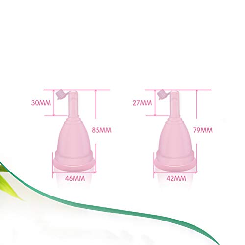 Copo menstrual Milisten de silicone para período menstrual reutilizável para coletor menstrual de al