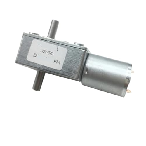 Moteur JGY370 vis sans fin résout le glissement des charges sous DC 6V