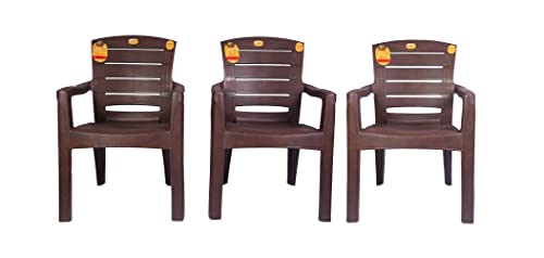Image of ANMOL Moulded Jaguar Comfortable high Back Chair (Weight Bearing Capacity 200 kg)(3 Years warrranty on Manufacturing defect) (Set of 2)