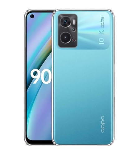 Image of COVERBLACK Rubber Back Cover for Oppo CPH2373 / Oppo K10 (4G) - Transparent