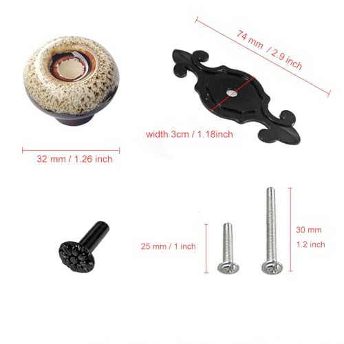 Consejos y reviews para comprar Placas base decorativas para manijas para comprar hoy. 2 Imagen adicional